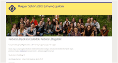 Desktop Screenshot of lanyok.schoenstatt.hu