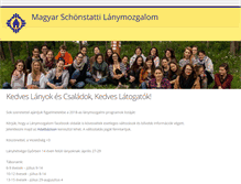 Tablet Screenshot of lanyok.schoenstatt.hu